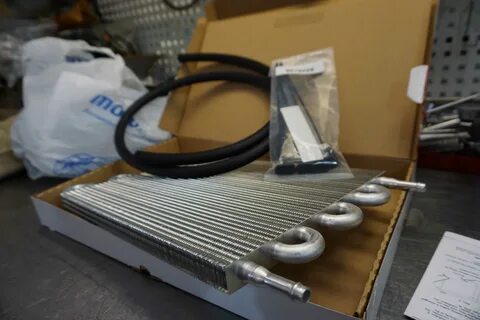 Радиатор охлаждения автоматической коробки