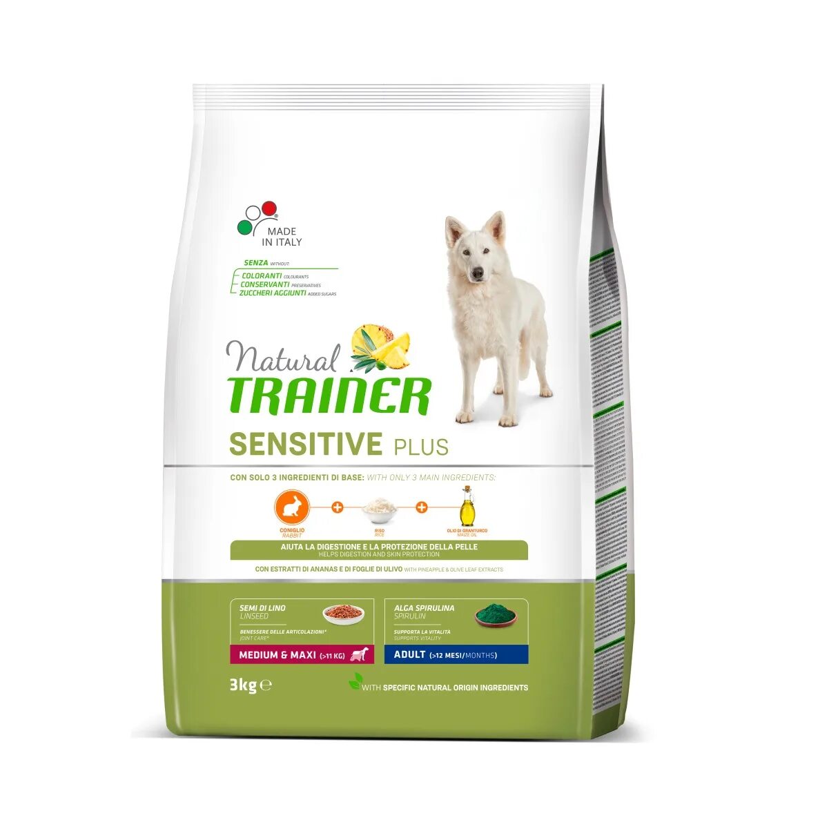 Natural trainer. Корм для собак natural Trainer. Natural Trainer sensitive Plus Adult Medium&Maxi Rabbit. Trainer корм для собак кролик 12 кг. Natural Trainer sensitive Plus.