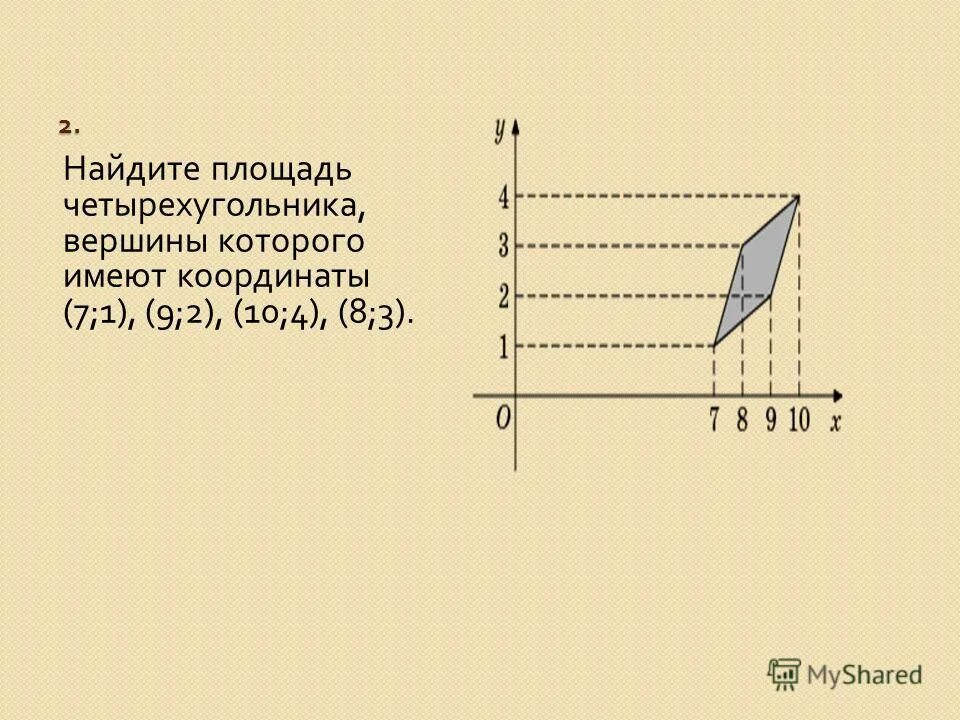 Имеют координаты