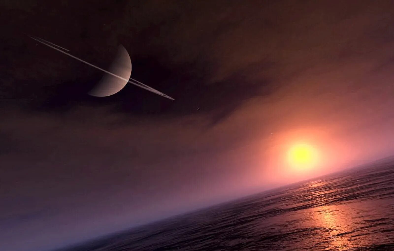 Какая планета имеет самую плотную атмосферу. Титан Спутник Сатурна. Титан Спутник Сатурна поверхность. Титан Спутник океан. Титан Спутник Сатурна фото.