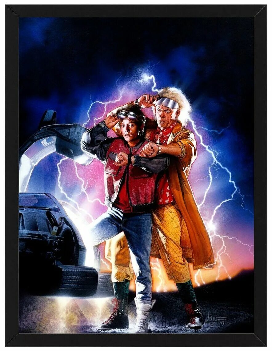 Постеры к фильму назад в будущее 2. Назад в будущее 2 1989 Постер. Back to the future 2