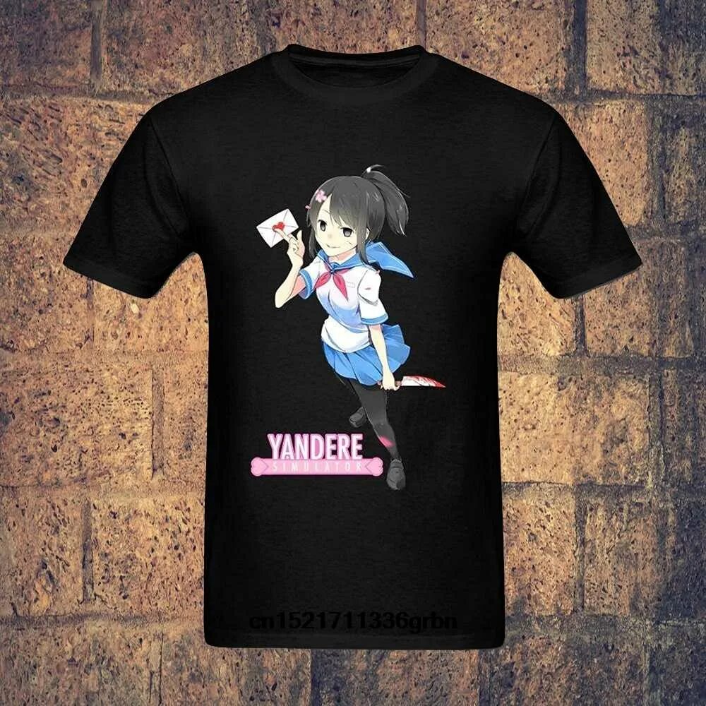 Майки яндере. Футболки с yandere simulator. Яндере майки. Майки яндере. Яндере футболка купить.