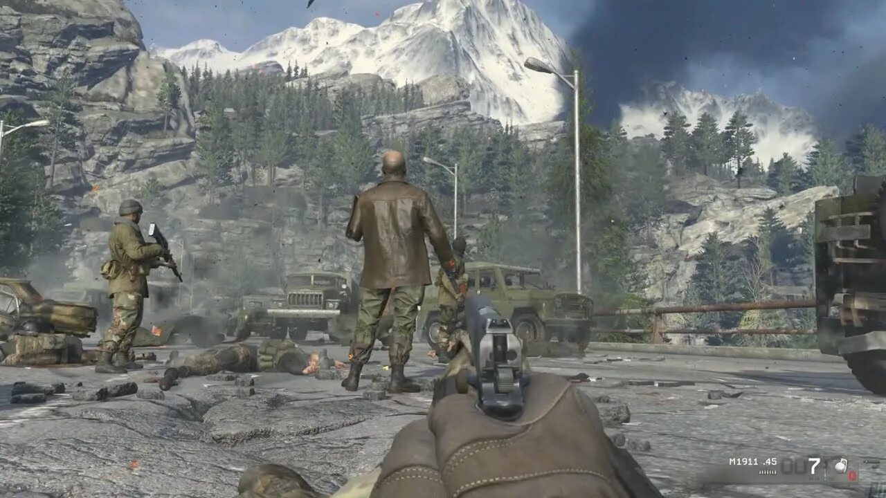 Call of duty видео прохождение. Call of duty modern warfare remastered. call of duty: modern warfare обновленная версия. modern warfare 2 прохождение. m1911 modern warfare.