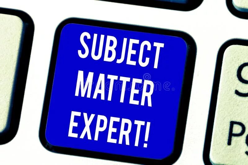 Subject matter Expert. Subject-matter jurisdiction. Expert text. Subject matter of the text.