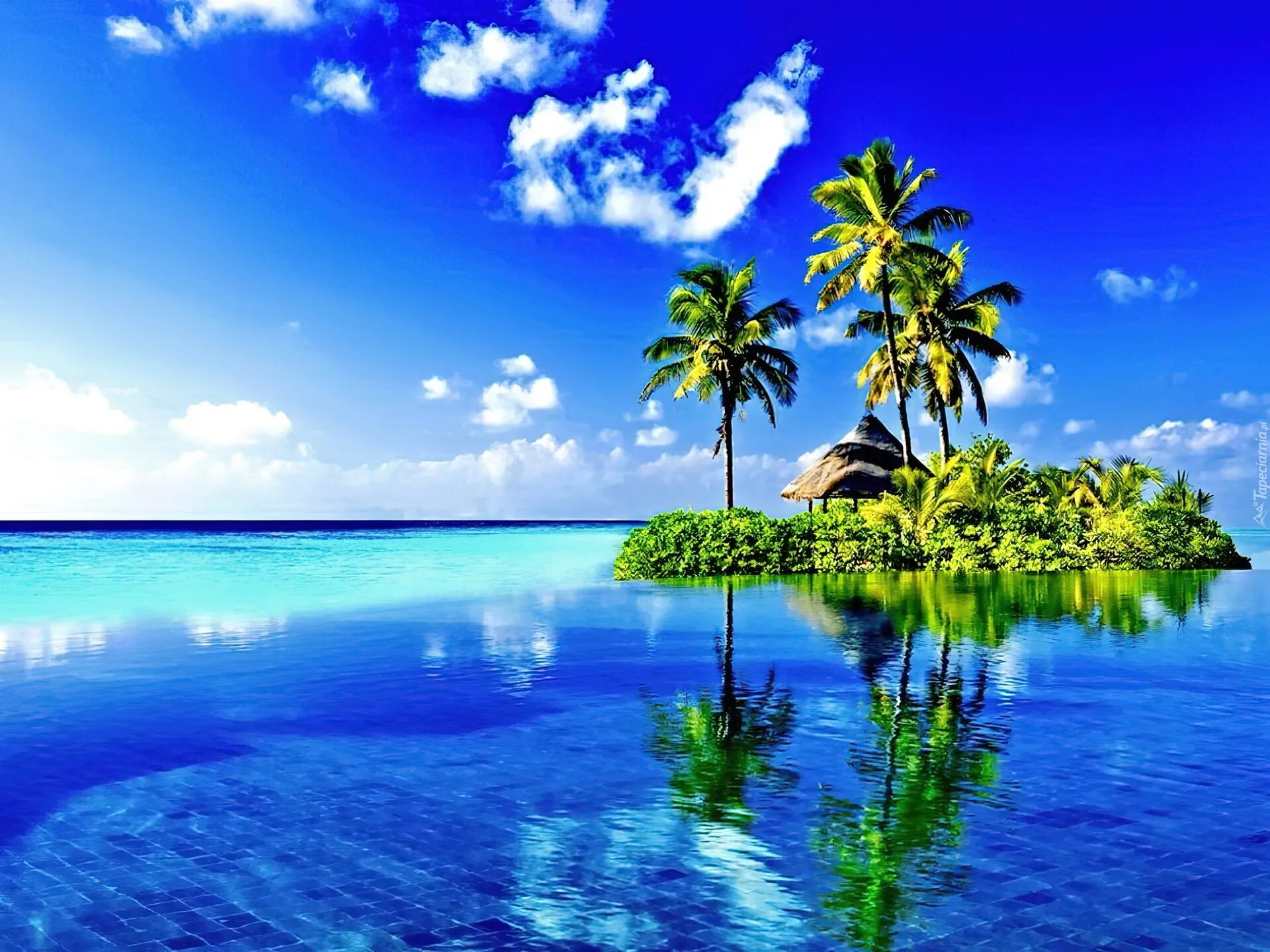 Across the ocean