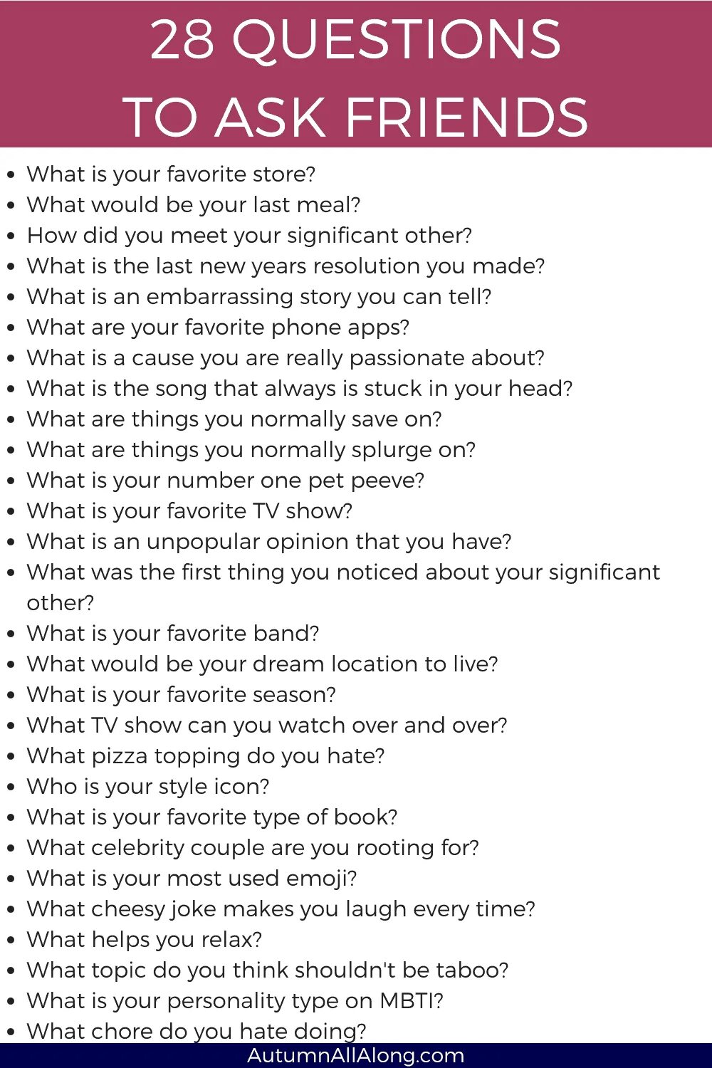 Questions to ask. Fun questions to ask. Interesting questions to ask. Questions to get to know someone. What questions did these people