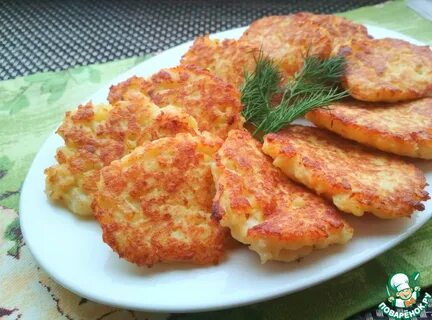 Оладьи из капусты и манки