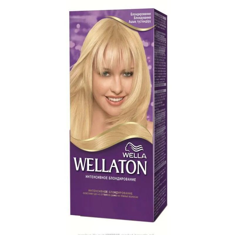 Wella Wellaton краска для волос. Крем-краска Wellaton блондирование от Wella. Веллатон 12. Wellaton краска 12.