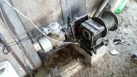Лебедка электрическая 12v своими руками
