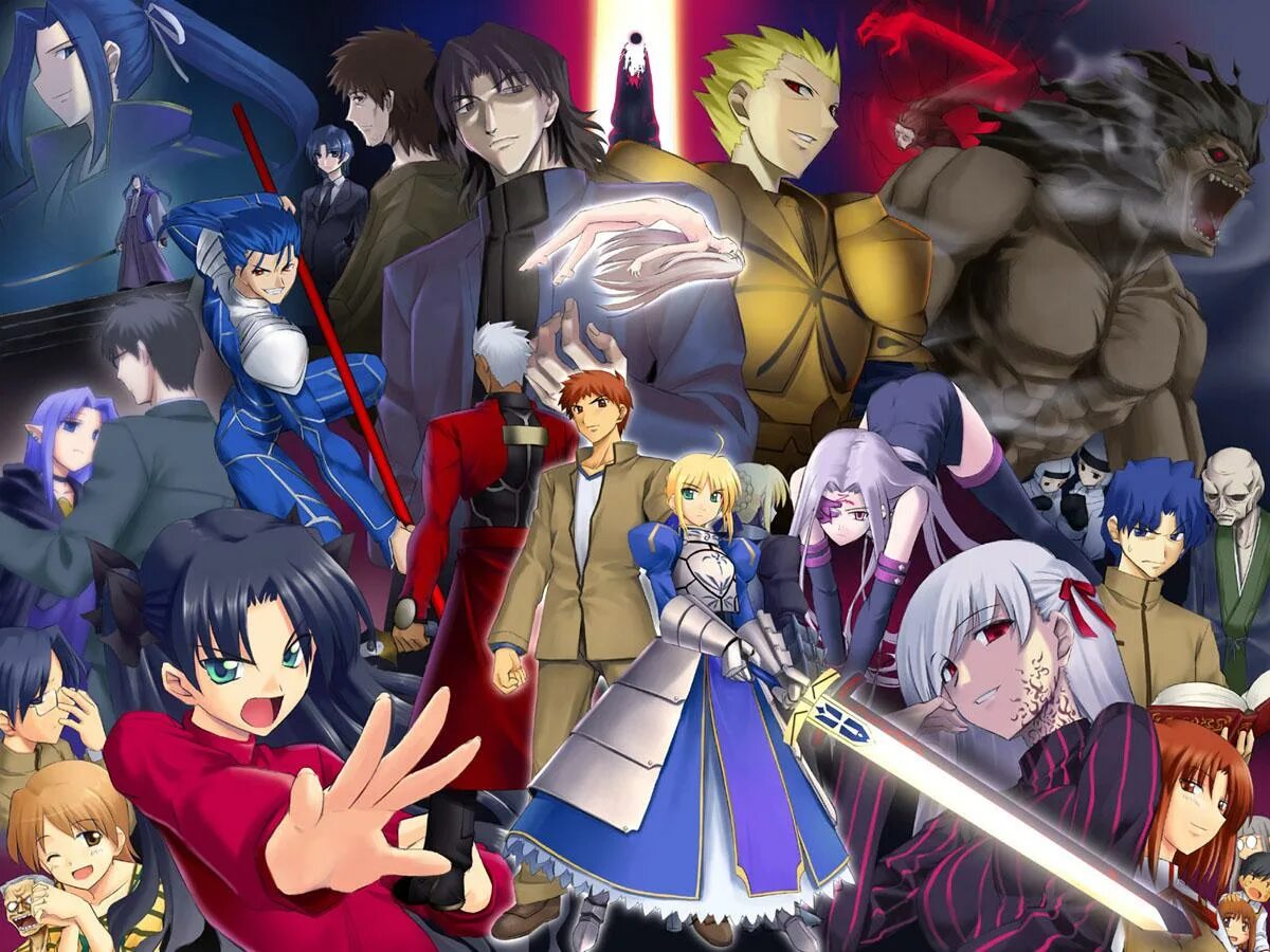 Fate Zero слуги. Fate stay Night и Fate Zero. Ночь схватки порядок