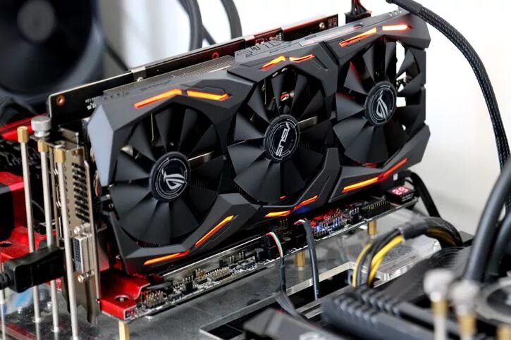 Что мощнее rx 580. Asus strix rx 580. rx 580 rog strix 8gb.