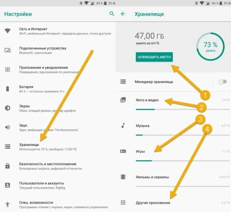 Другая память xiaomi. Место в хранилище другое Xiaomi. Другие файлы в памяти Xiaomi как очистить. Очистка памяти андроид Xiaomi. Освободить место на телефоне.