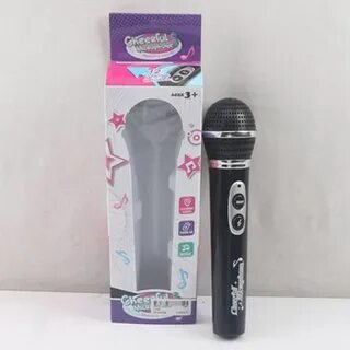 Детский микрофон с наушниками