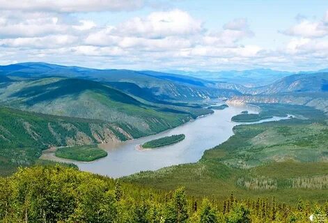 Северная река юкон расположена