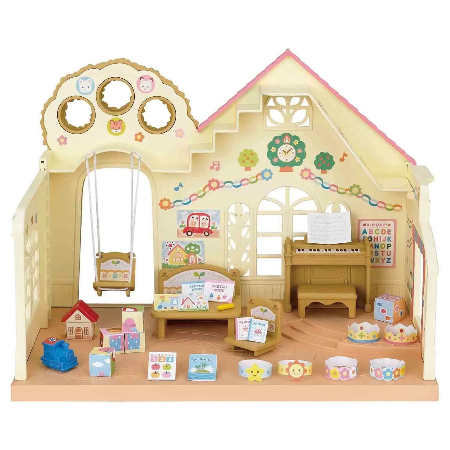 Forest nursery sylvanian families. Сильвания фэмили лесной детский сад. Сильвания фэмили замок. Игровой набор sylvanian families лесной детский сад 3587. Sylvanian families rainbow nursery.