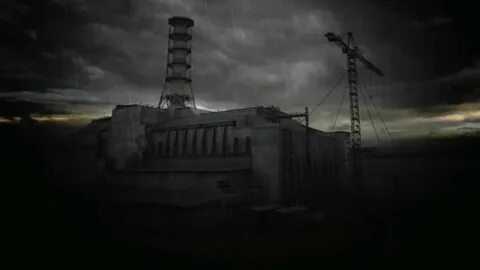 Чернобыля черный экран