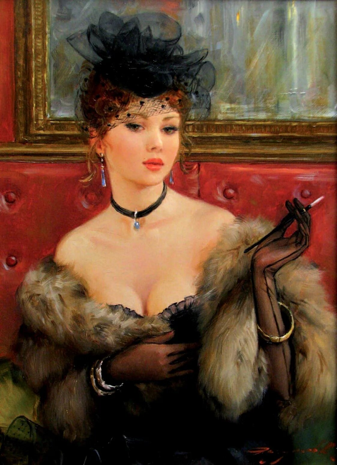 Дама картинки. Константин Разумов (Konstantin Razumov). Константин Разумов картины одалиски. Картины художника Константина Разумова 18. Константин Разумов картины женщины.