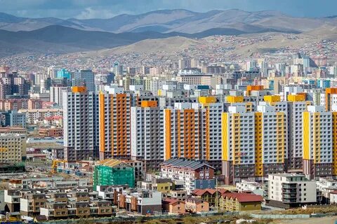 Монголия города