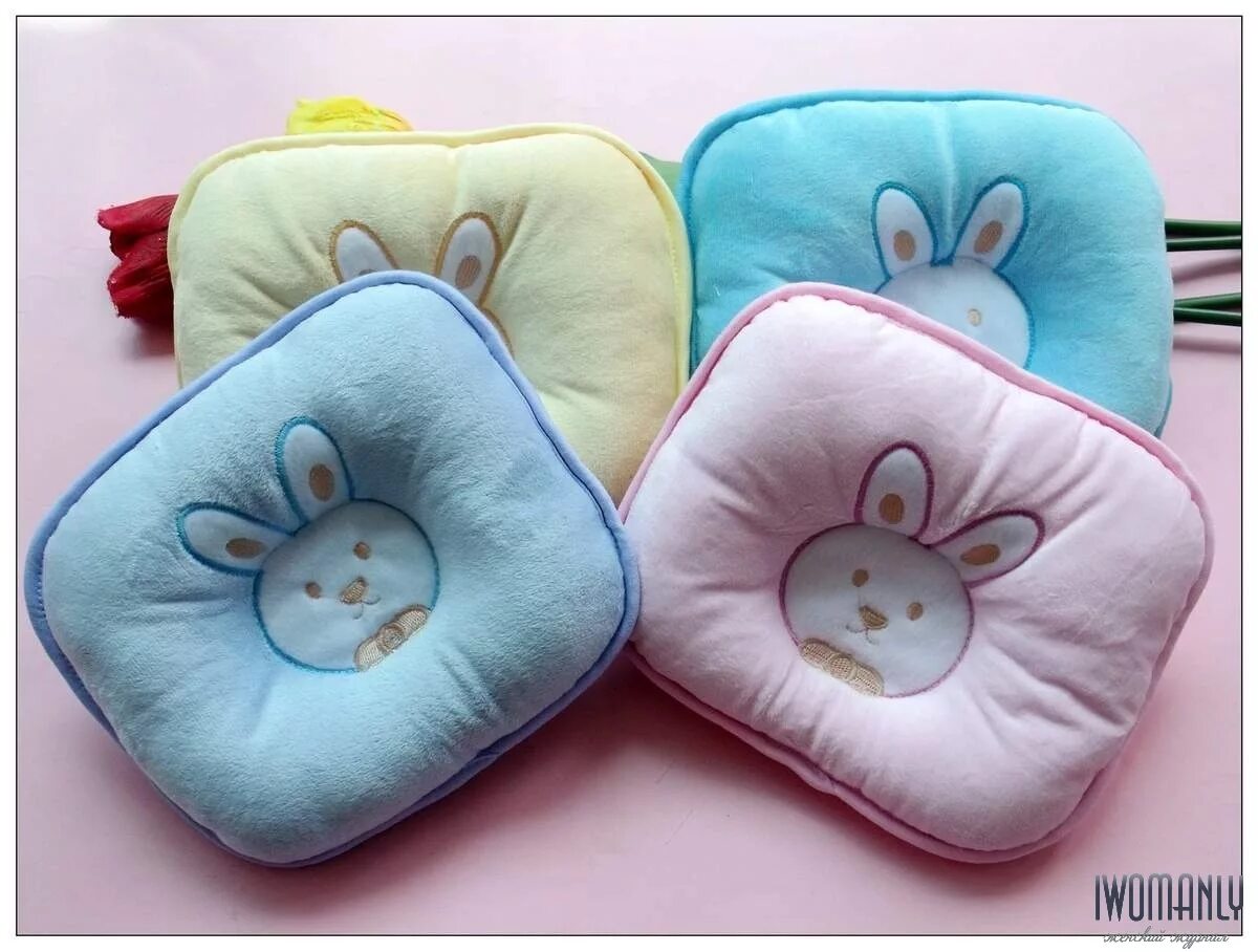 Подушечка для малыша. Подушка для младенцев. Подушка для маленьких детей. Подушка для малыша до года.