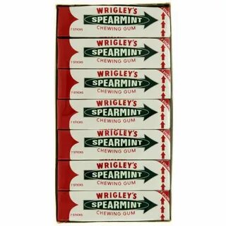 Жевательная резинка wrigley s spearmint