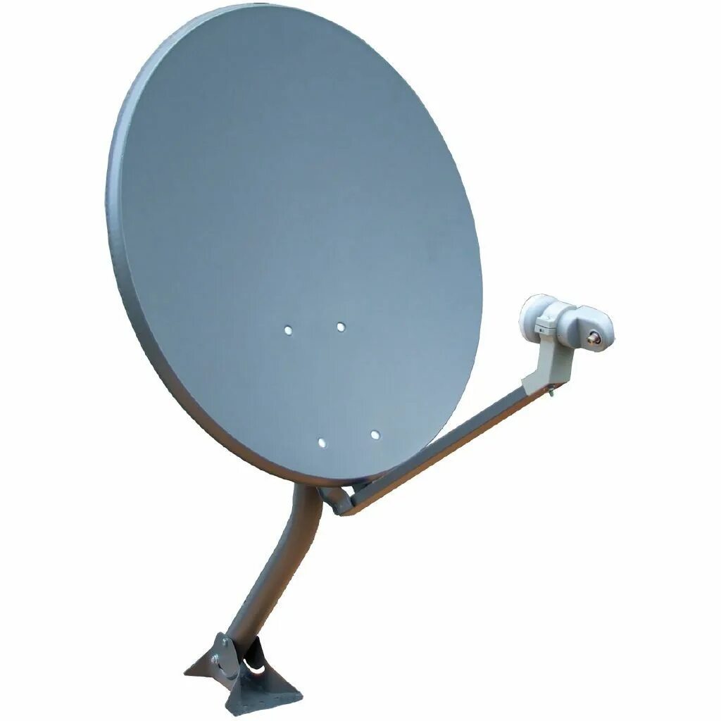 Спутниковая тарелка. Sat dish. Спутниковая антенна 120 см. Параболическая антенна ррл. Offset dish antenna.