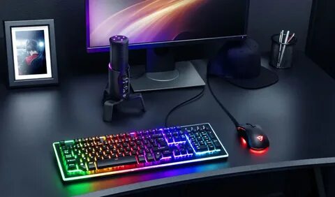 Микрофон для пк с подсветкой игровой