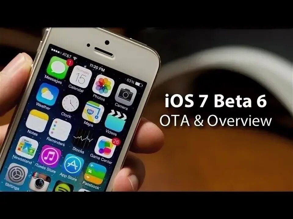 Ios 7 beta. Ios 7 beta