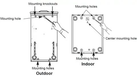 Mounting hole