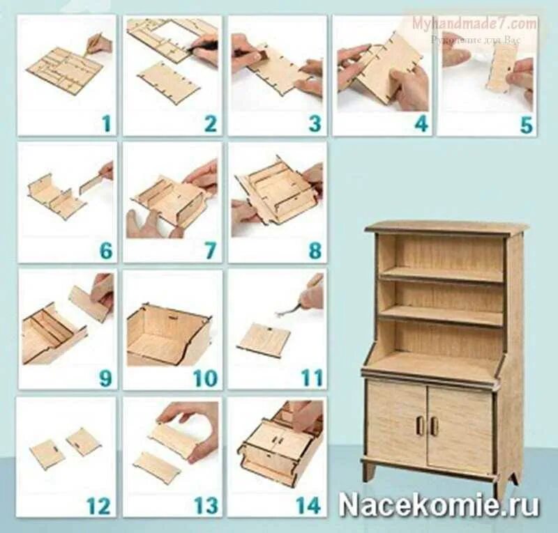 Инструкция сборки кукольного домика. Картонная мебель для кукол. Мебель из картона. Мебель для кукольного домика. Картонный шкаф для кукол
