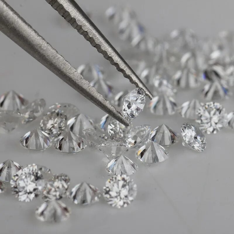 CVD/HPHT бриллианты. HPHT Diamonds 1mm sem. Полированный Алмаз.