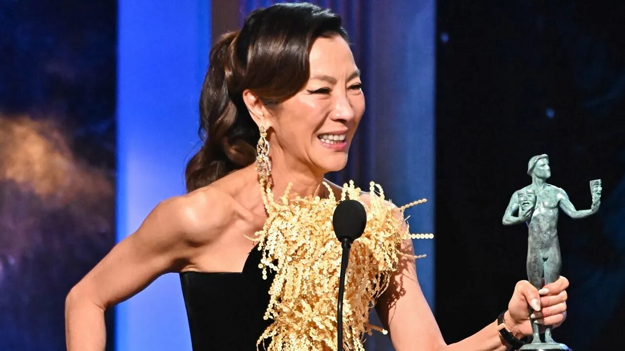 Michelle Yeoh Oscar 2023. Вручение Оскара. Церемония награждения.