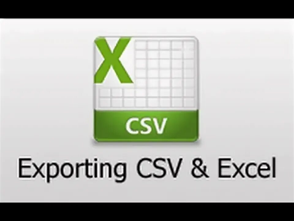 Export csv. Export csv