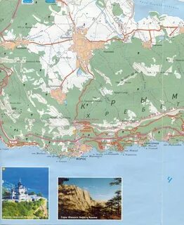 Форос крым карта крыма
