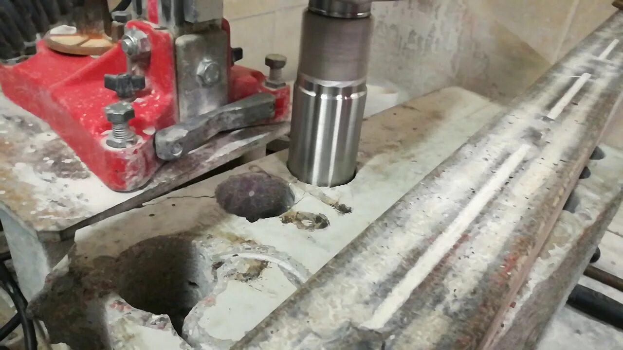 Сегмент алмазного бурения