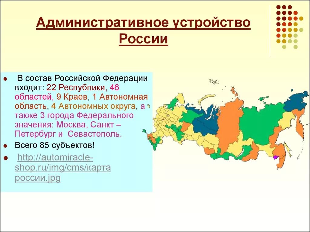 Административное деление организации. Административно территориальные субъекты РФ. Административное территориальное деление России субъекты Федерации. Административно-территориальных единицы Российской Федерации. Область административно территориальное деление РФ.