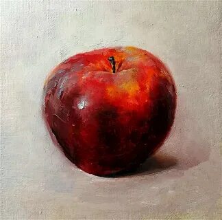 Картина яблоки нарисовать