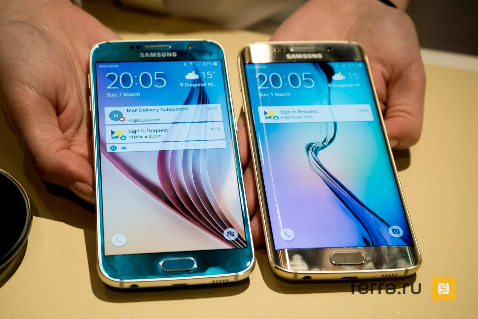Samsung Galaxy S6 Edge Demo (SM-G925)