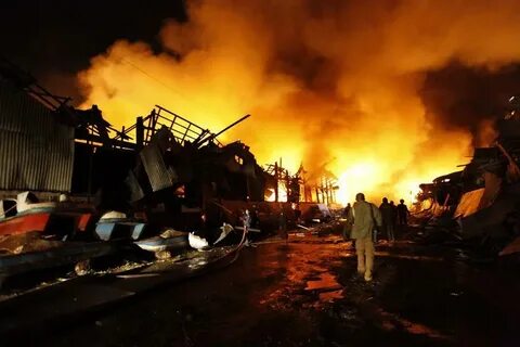 Аварии на взрывоопасных объектах