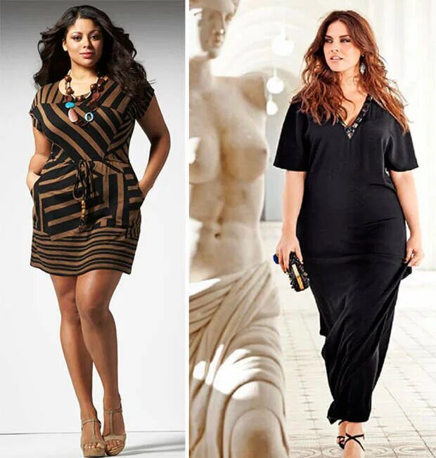 Какое платье скроет полноту