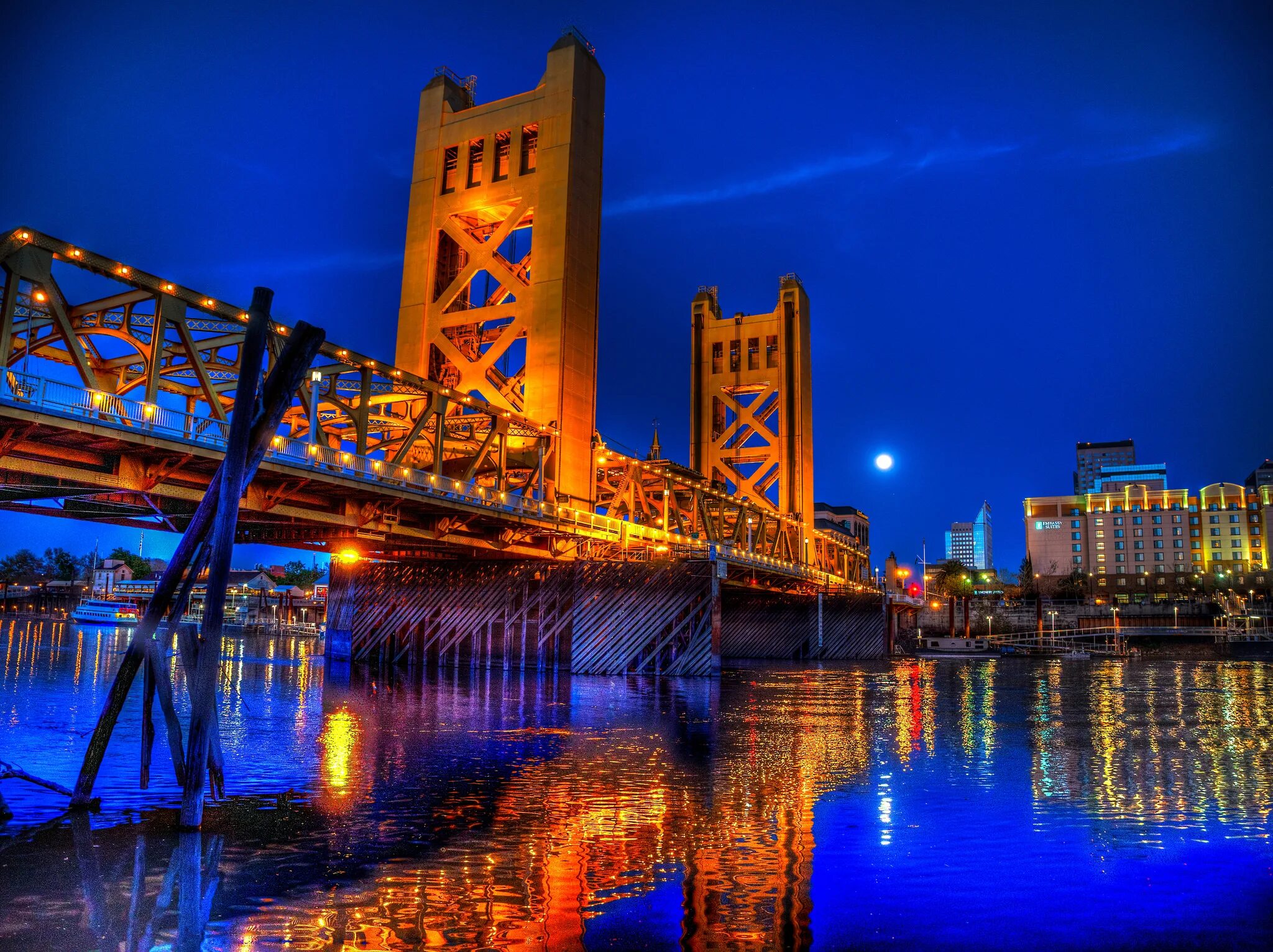 Sacramento ca. Башенный мост достопримечательности сакраменто. Калифорнии, город сакраменто. Штат калифорния сакраменто. Sacramento ca.