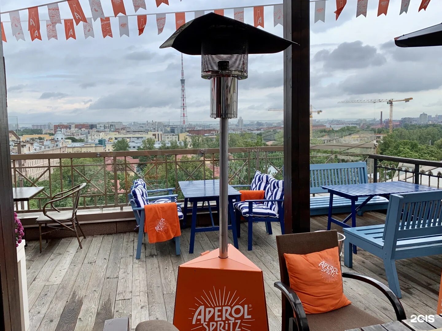 Panorama: Parusa na kryshe, restaurant, Санкт-Петербург, улица Льва Толстого, 9 