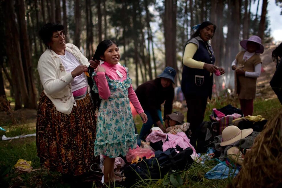 перу местные жители.