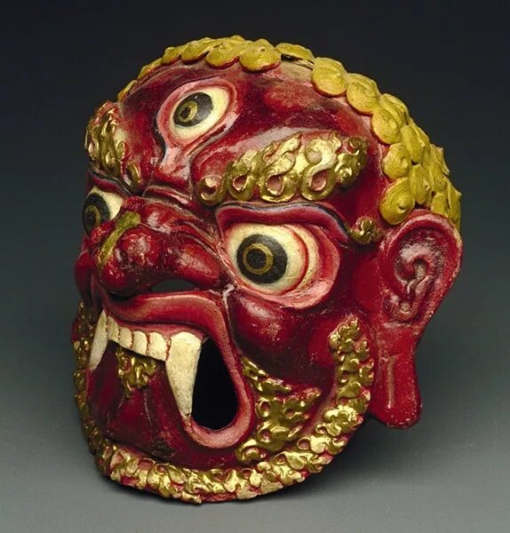 Китайские погребальные маски. Маска Тибет. Погребальные маски древний Китай. Древнекитайская маска Таоте.