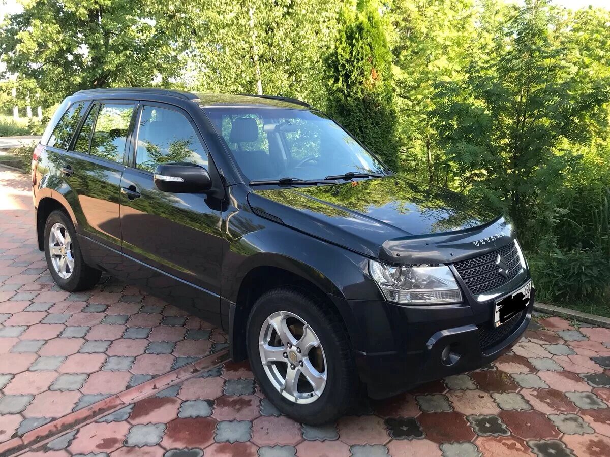 Купить гранд витара 2008 года. Suzuki Grand Vitara 2008. Suzuki Grand Vitara 2008 черная. Сузуки Гранд Витара 2008 черная. Гранд Витара 2008 год.