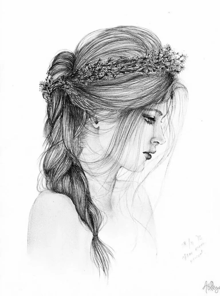Девушка рисунок. Девушка карандашом. Рисунок девочки карандашом. Рисовать девушку.