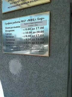 Мфц бор нижегородской сайт