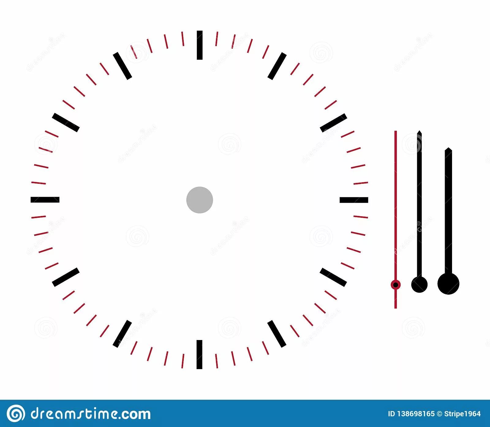 Циферблаты часов без стрелок для фотопечати. Cartoon часы с секундными стрелками. Clock hands second PNG Red. 6 часов 90 минут
