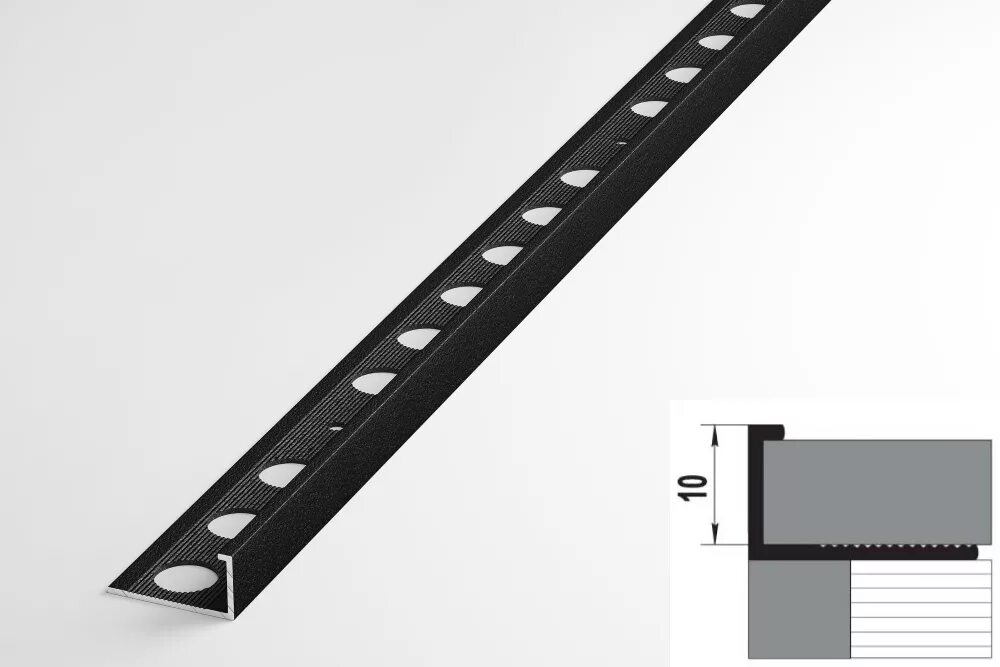 Профиль окантовочный ПК 01.2700.15 черный. Профиль окантовочный ПК 01.2700.01л. Профиль п образный п-10х10 черный. Профиль окантовочный ПК 11-10.2700.15. Уголок алюминиевый черный матовый