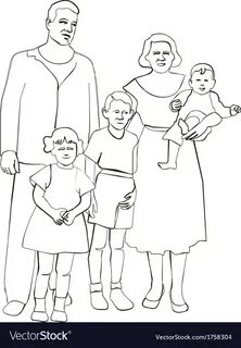 Нарисовать семью своими руками