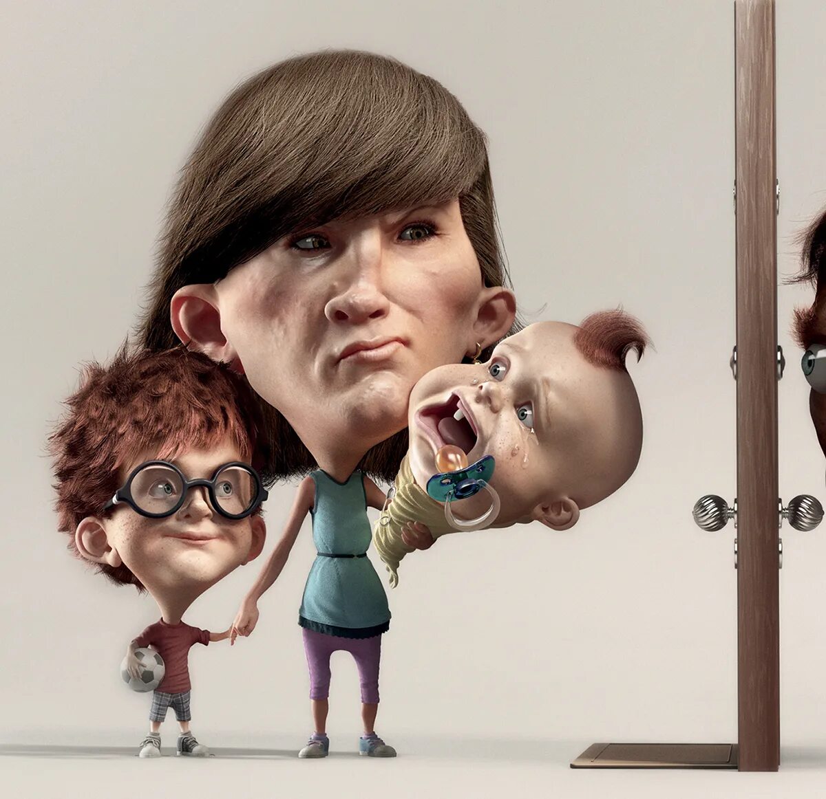 Guest edition. Реалистичные 3d персонажи. 3д персонажи. Cgi персонаж. 3д мульт персонажи.